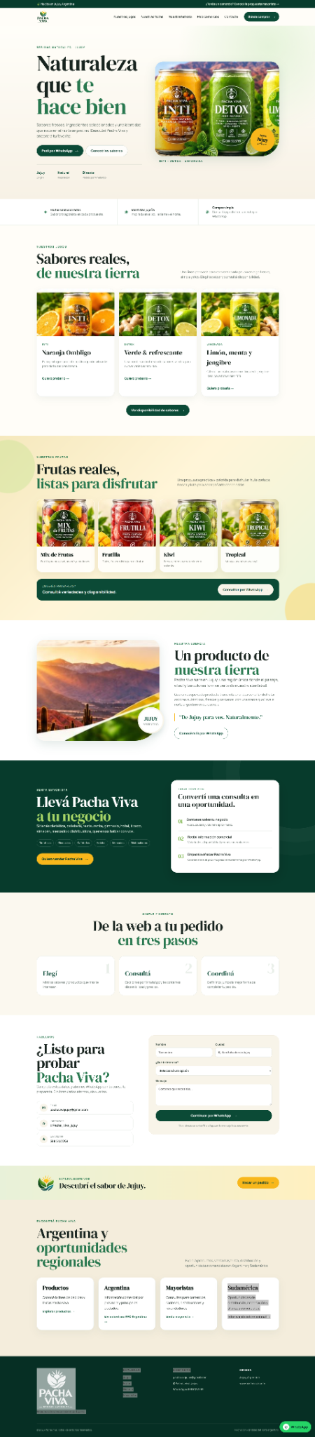 Pachaviva website screenshot